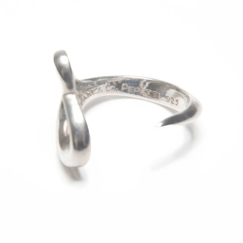 TIFFANY&Co. 925 Open Heart Ring Silver WS23971
