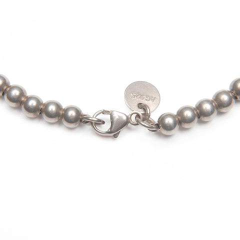 TIFFANY&Co. 925 Return to Heart Beads bracelet Silver WS23972