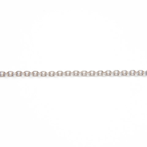 TIFFANY&Co. 925 Open Heart Necklace Silver WS23973