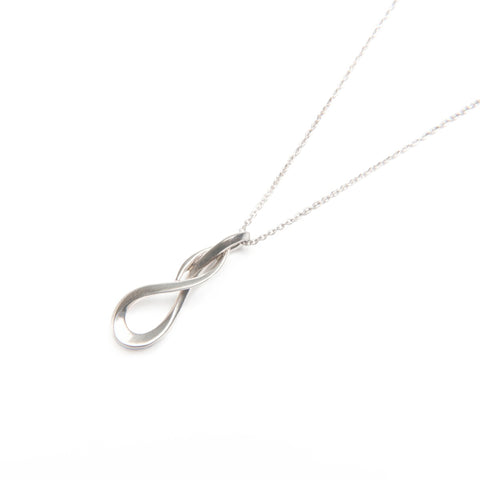 TIFFANY&Co. 925 Infinity Necklace Silver WS23974