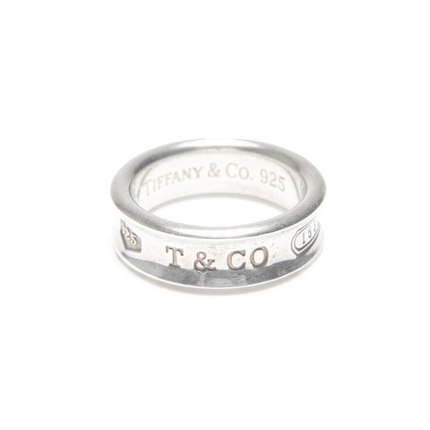 TIFFANY&Co. 925 1837 Ring #17 Ring Silver WS23976