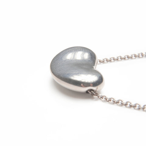 TIFFANY&Co. Bean Design 925 Necklace Silver WS23979