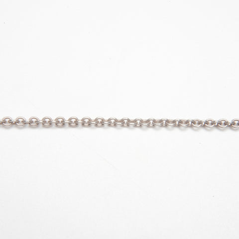 TIFFANY&Co. Bean Design 925 Necklace Silver WS23979