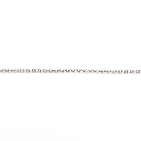 TIFFANY&Co. 925 Open Heart Necklace Silver WS23980