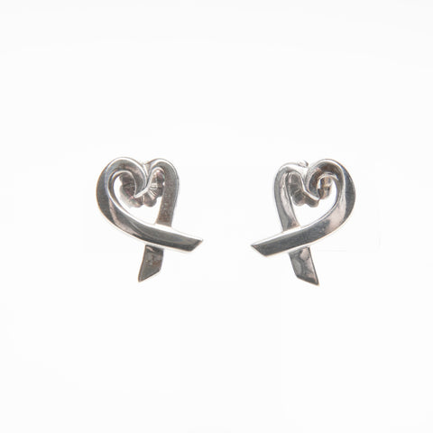 TIFFANY&Co. 925 Loving Heart Pierce Silver WS23981