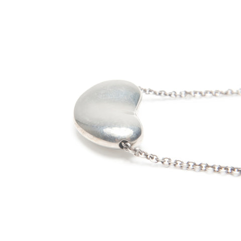 TIFFANY&Co. Bean Design 925 Necklace Silver WS23984