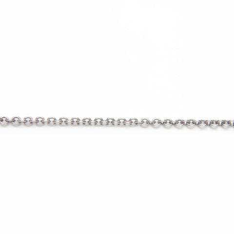 TIFFANY&Co. Bean Design 925 Necklace Silver WS23984