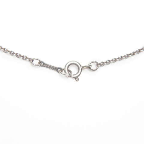 TIFFANY&Co. Bean Design 925 Necklace Silver WS23984