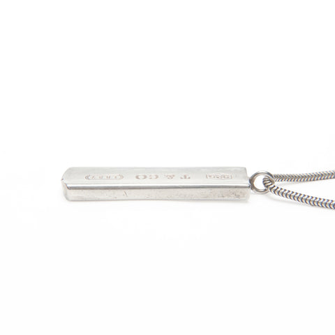 TIFFANY&Co. 925 1837 Bar Necklace Silver WS23985