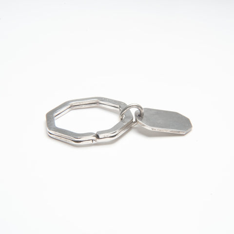 TIFFANY&Co. 925 Octagon Key Ring key ring Silver WS23988