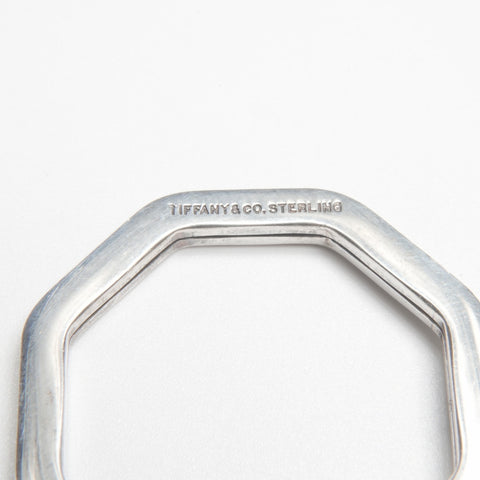 TIFFANY&Co. 925 Octagon Key Ring key ring Silver WS23988