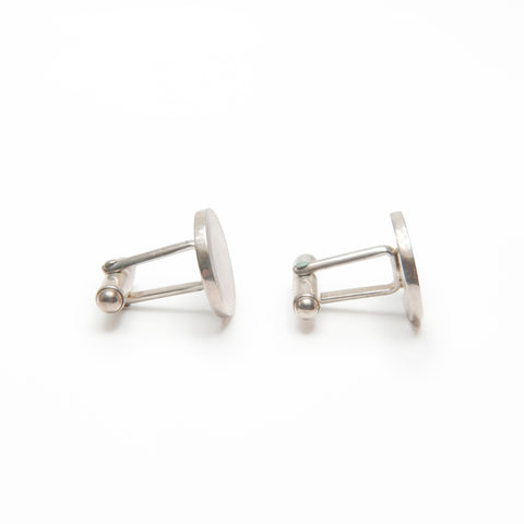 TIFFANY&Co. 925 Oval Cufflinks Engine Turn Other accessories Silver WS23991