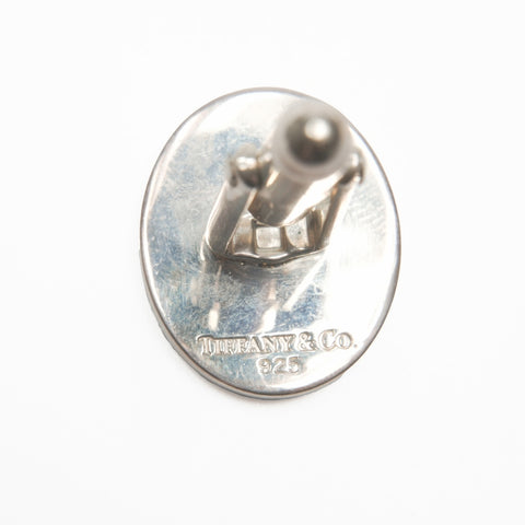 TIFFANY&Co. 925 Oval Cufflinks Engine Turn Other accessories Silver WS23991