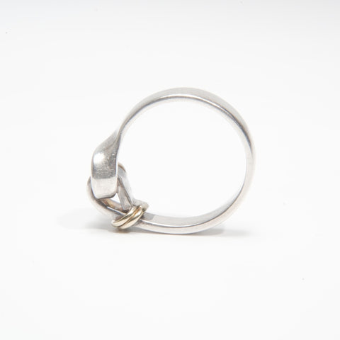 TIFFANY&Co. 925 Hook and Eye Ring Silver WS23993