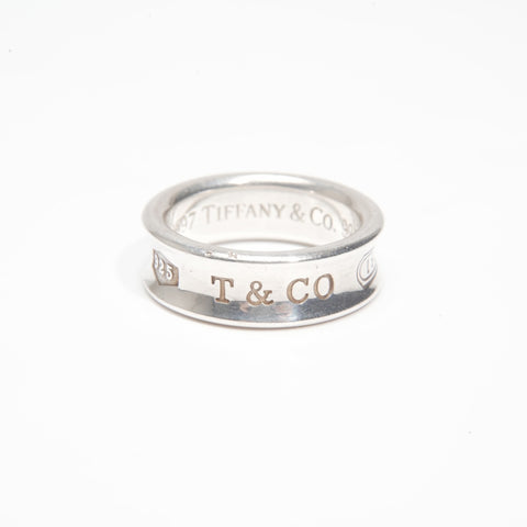 TIFFANY&Co. 925 1837 ring size 52 Ring Silver WS23994