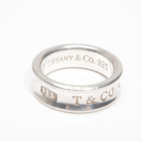 TIFFANY&Co. 925 1837 ring Ring Silver WS23994