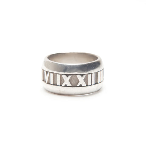 TIFFANY&Co. 925 Atlas #9 size 49 Ring Silver WS23999