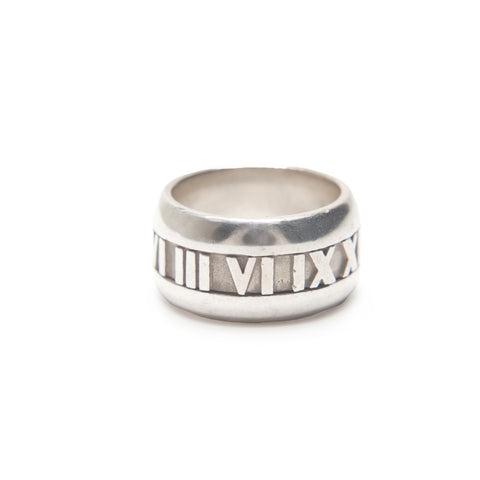 TIFFANY&Co. 925 Atlas #9 size 49 Ring Silver WS23999