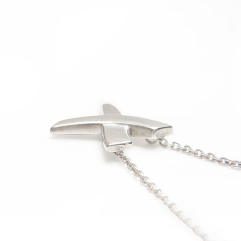 TIFFANY&Co. 925 kiss Necklace Silver WS24001
