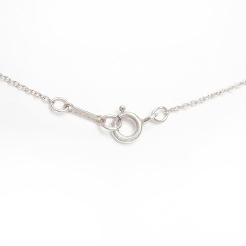 TIFFANY&Co. 925 Wrapping Heart Necklace Silver WS24002