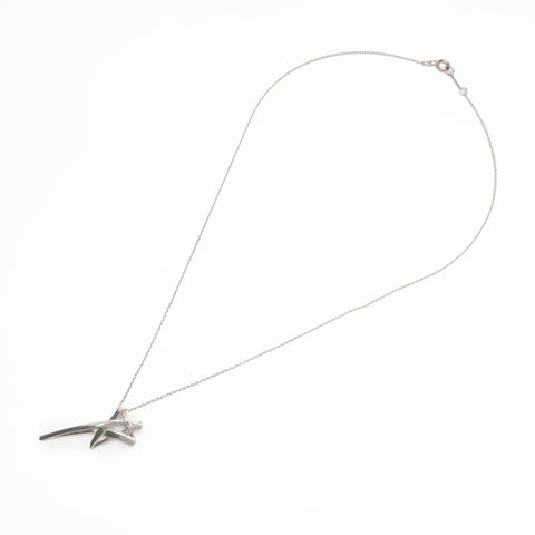TIFFANY&Co. Shooting Star 925 Necklace Silver WS24004