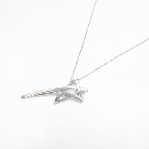 TIFFANY&Co. Shooting Star 925 Necklace Silver WS24004