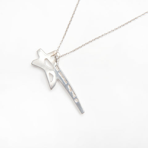 TIFFANY&Co. Shooting Star 925 Necklace Silver WS24004
