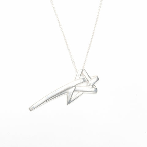 TIFFANY&Co. Shooting Star 925 Necklace Silver WS24005