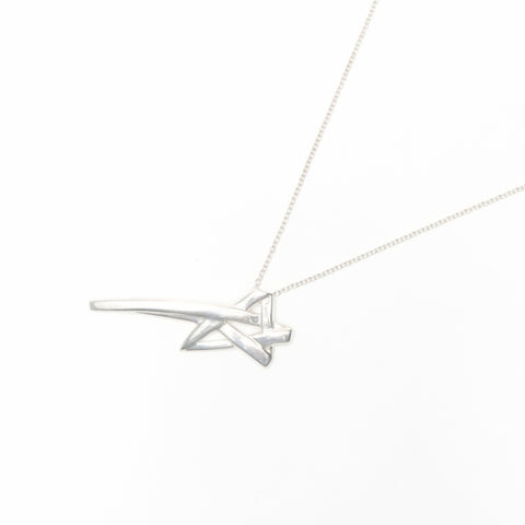 TIFFANY&Co. Shooting Star 925 Necklace Silver WS24005