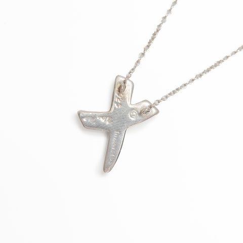 TIFFANY&Co. 925 kiss Necklace Silver WS24006