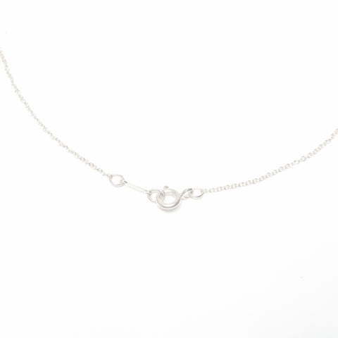 TIFFANY&Co. 925 Wrapping Heart Necklace Silver WS24011