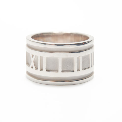 TIFFANY&Co. 925 #12 Atlas Ring Silver WS24015