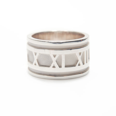 TIFFANY&Co. 925 #12 Atlas Ring Silver WS24015