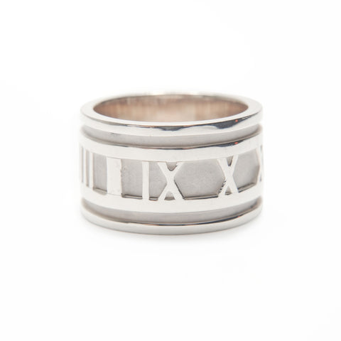 TIFFANY&Co. 925 #12 Atlas Ring Silver WS24015