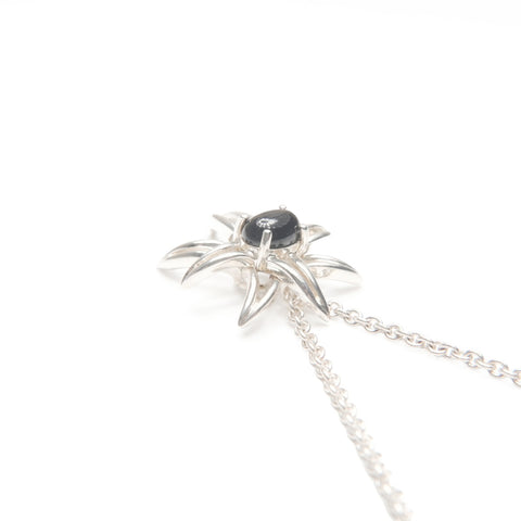 TIFFANY&Co. Onyx Fireworks 925 Necklace Silver WS24017