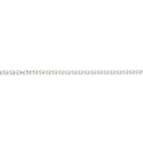 TIFFANY&Co. Open heart 925 Necklace Silver WS24021