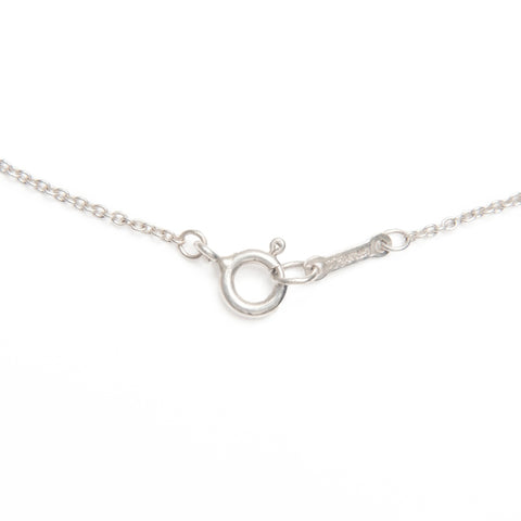 TIFFANY&Co. Open heart 925 Necklace Silver WS24021