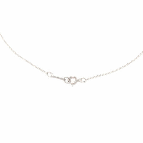 TIFFANY&Co. 925 Wrapping Heart Necklace Silver WS24024