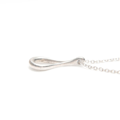 TIFFANY&Co. Open Teardrop 925 Necklace Silver WS24025