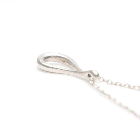 TIFFANY&Co. Open Teardrop 925 Necklace Silver WS24025