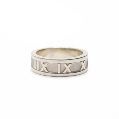 TIFFANY&Co. Atlas 925 #8 Ring Silver WS24028