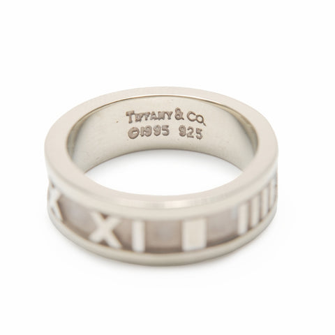 TIFFANY&Co. Atlas 925 #8 Ring Silver WS24028