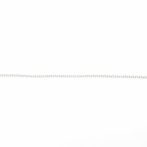TASAKI 925 V Initial Necklace Silver WS24030