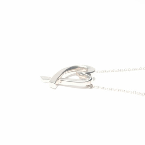 TIFFANY&Co. Collier coeur enroulé en argent 925, WS24031