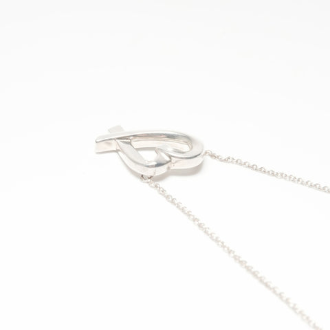 TIFFANY&Co. Collier coeur enroulé en argent 925, WS24031