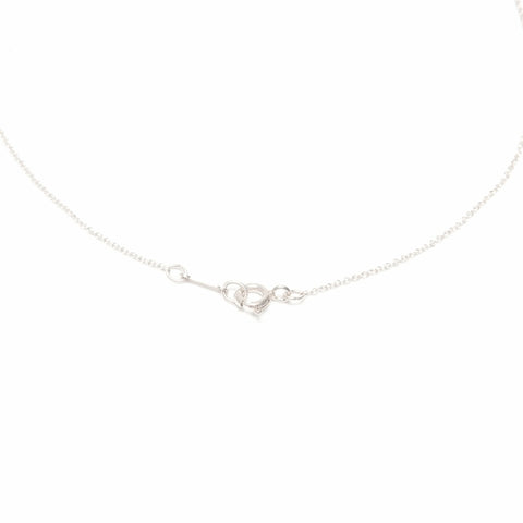 TIFFANY&Co. 925 Wrapping Heart Necklace Silver WS24034