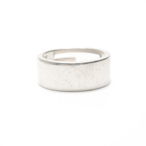 GUCCI #13 Logo Ring Silver WS24035