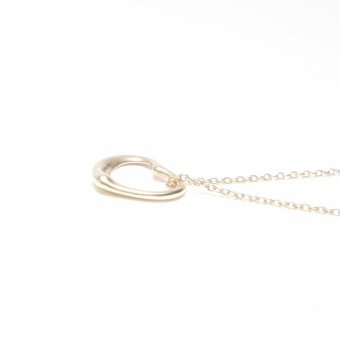 TIFFANY&Co. 750 open heart Necklace gold WS24037