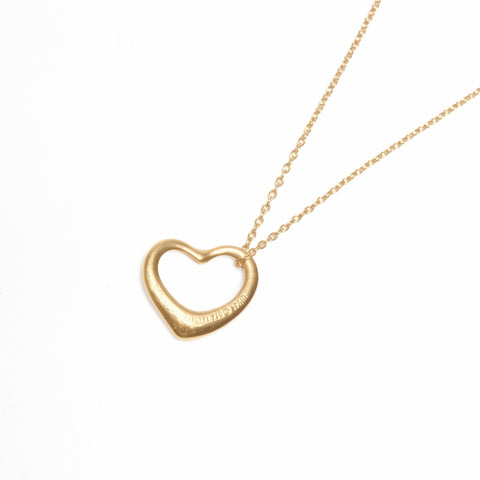 蒂芙尼公司750 心形项链 金色 WS24037
