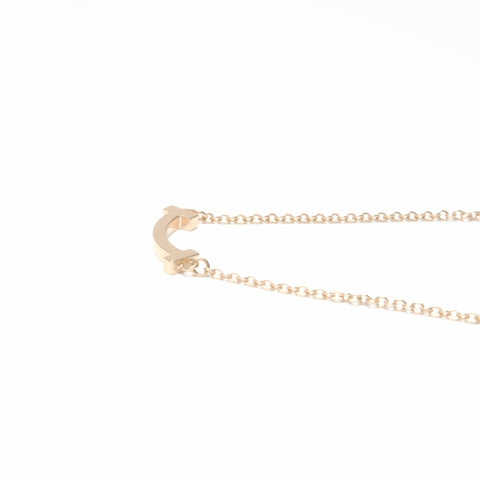 TIFFANY&Co. 750 T Smile Necklace gold WS24038